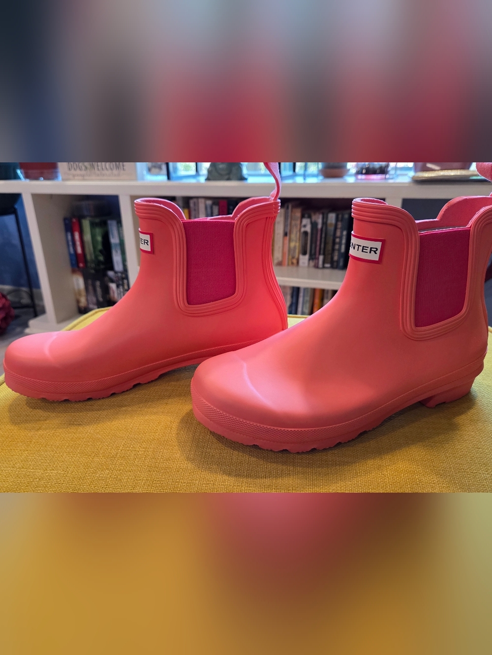 NWOT Hunter Women's PLAY™ Short Translucent Sole Rain Boots - Picture 4 of 8